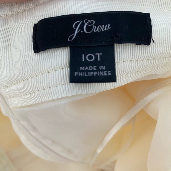 🤍 J.Crew Princess Mini Skirt | Cream | Double-Serge Wool | Excellent Condition - Picture 5 of 8